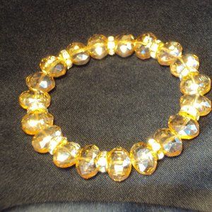 Austrian Crystal Stretch Bracelet Infused w/ Reiki